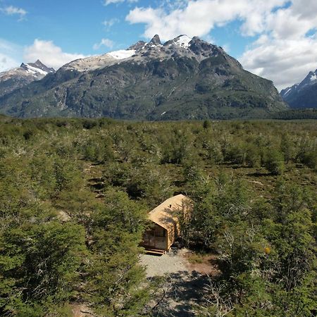 Refugio Valle Leones Villa Puerto Tranquilo Bagian luar foto